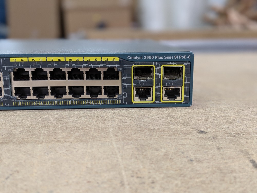 Cisco WS-C2960+24LC-S Catalyst 2960 Plus Switch
