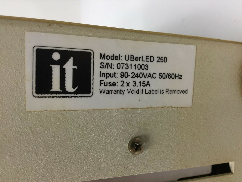 Illumination Technologies UBerLED 250 LED RED Light Source, Input: 90-240VAC