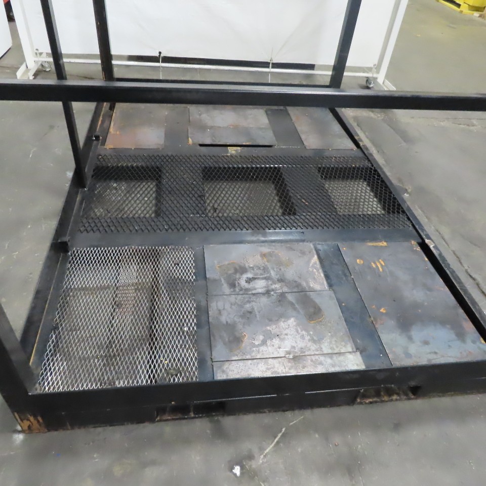 61"x83"x65" Custom Heavy Duty Stackable Material Storage Rack