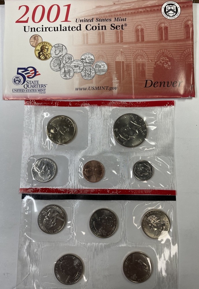 2001 US Mint Uncirculated Set