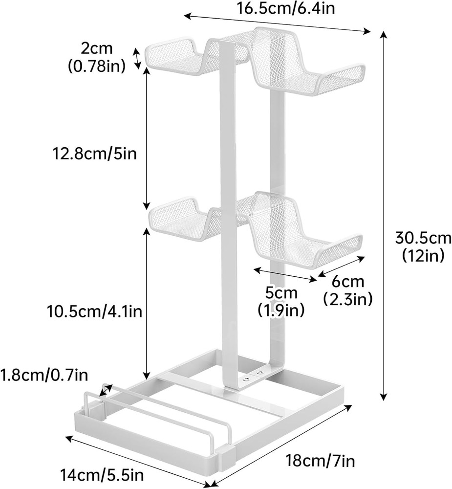Multi Tier Game Controller Holder Ideal Gamer Gift Controller Organizer for
