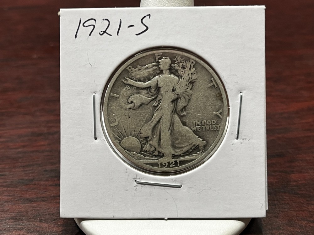 1921-S Walking Liberty Half Dollar - Highe Grade -