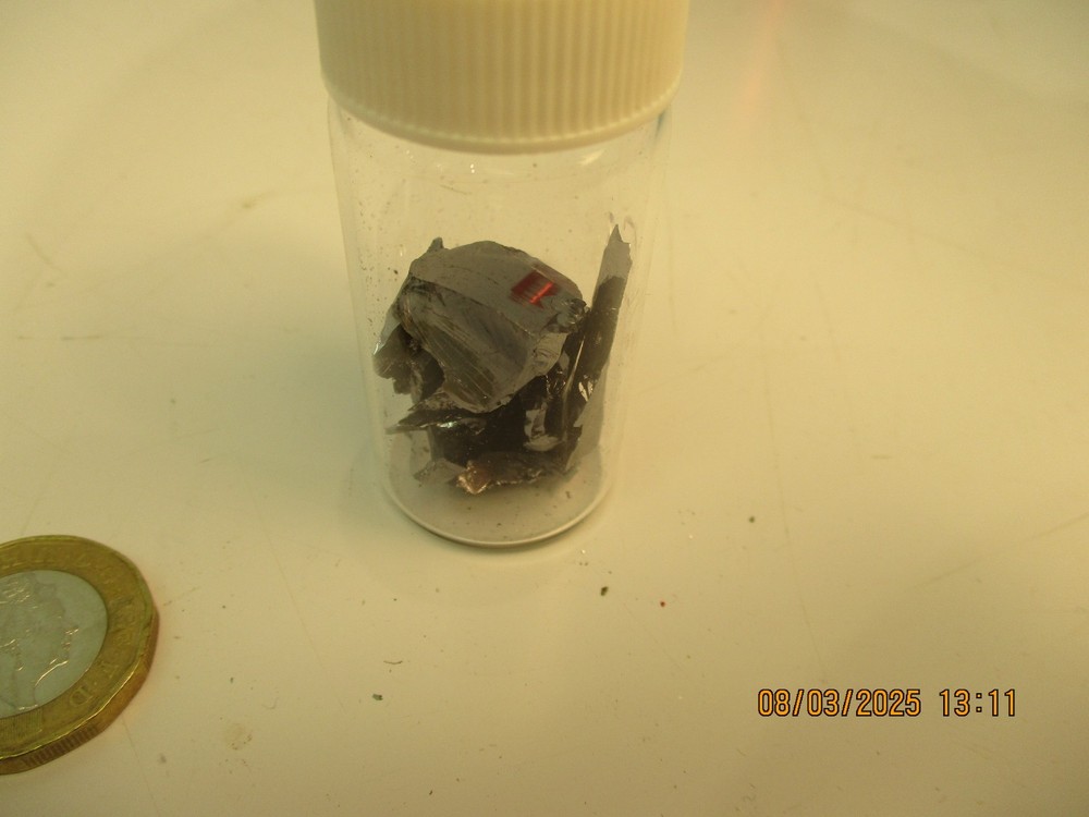 SILICON ELEMENT SPECIMEN - NICE CRYSTALLINE CHUNKS