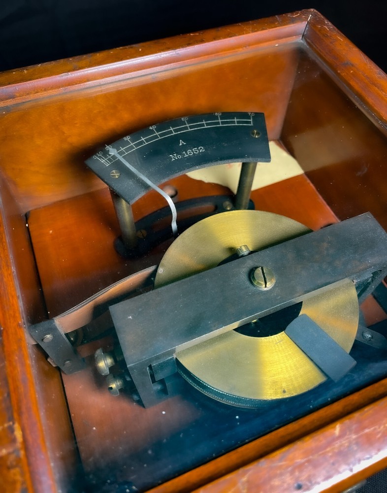 *EARLY* Induction Ammeter (ca. 1890s)