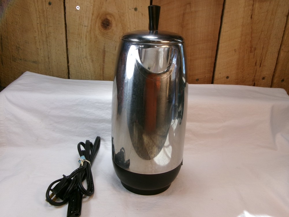 Vintage Farberware Superfast Fully Automatic Percolator Coffee Maker ~ Untested