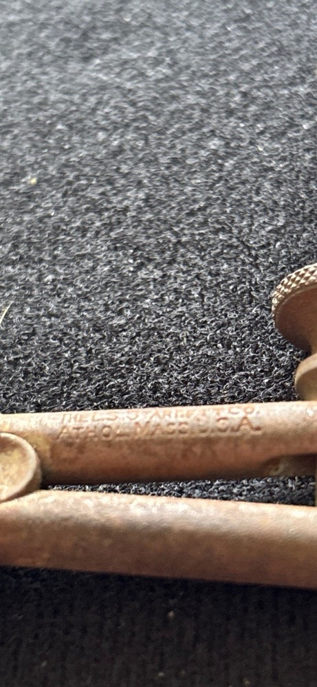 Vintage L.S. Starlett Inside Machinist Compass Caliper Tool
