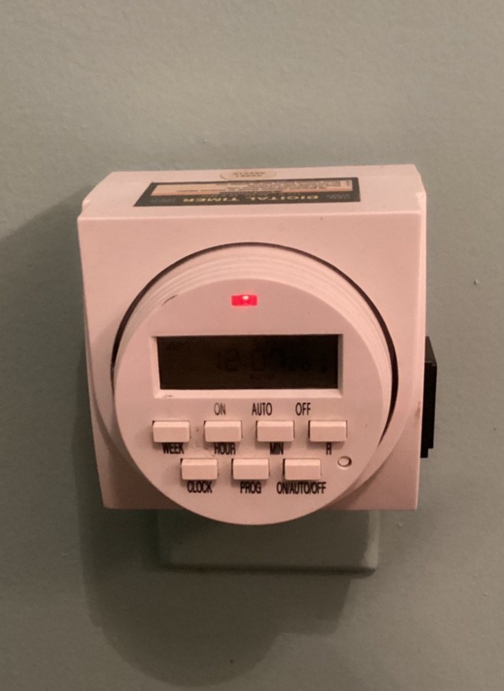 Auto Dual Outlet Timer Digital Programmable Timer Plants Aquariums Weed Mood