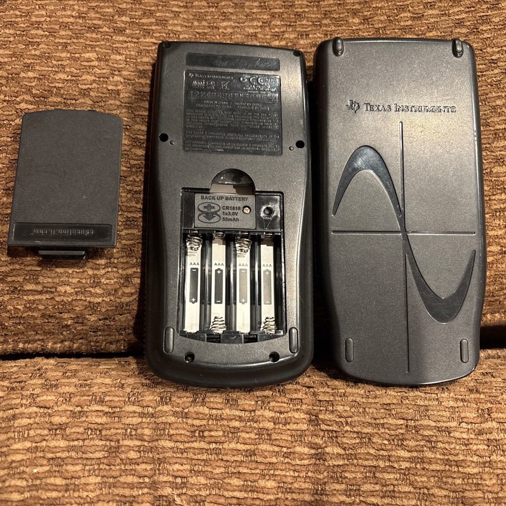 Texas Instruments TI-83 Plus Graphing Calculator - Black with Case Works