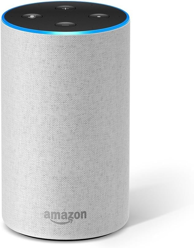 Amazon Echo (2nd Generation) Smart Assistant Alexa Speaker Sandstone Fabric