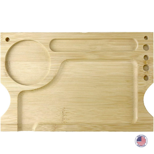Baltimore Ravens Stash Box – Bamboo Accessories Box with Lock & Tray