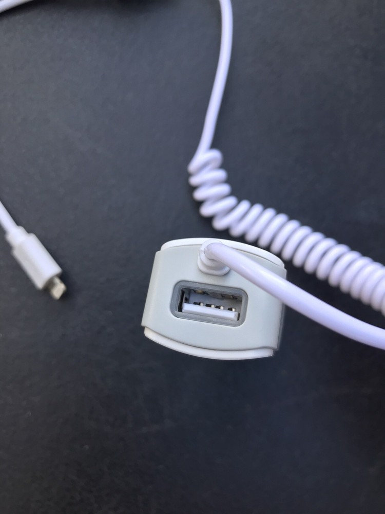 3 In 1 Car Charger Cable Type-A Type-C Micro USB Fast Charging Adapter