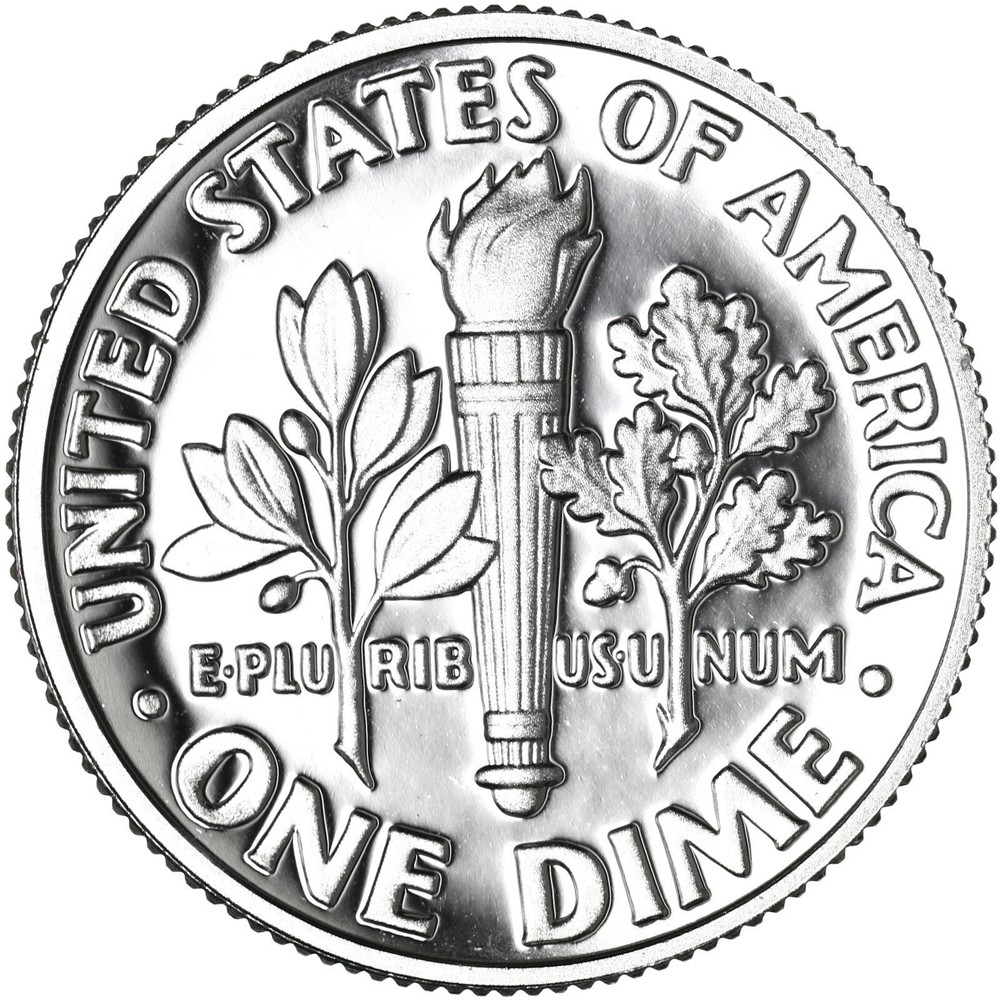 2015 S Roosevelt Dime Gem DCam Proof CN-Clad