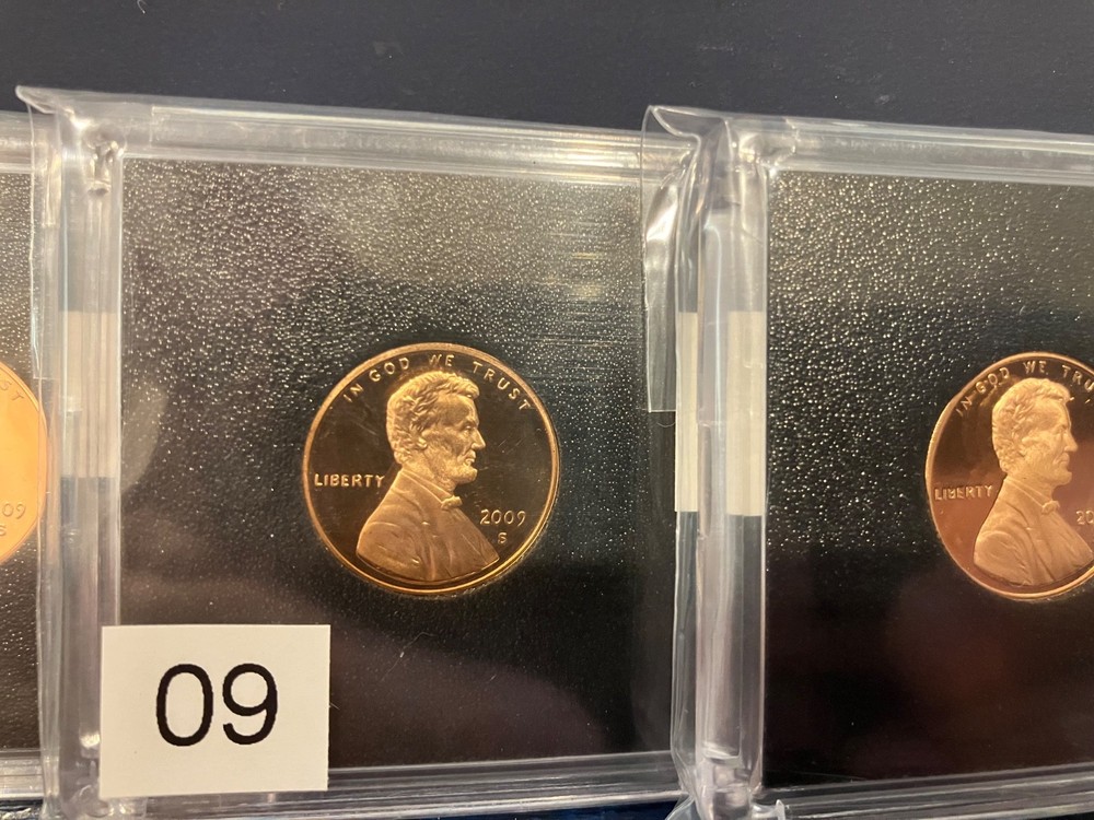 2009-S Lincoln Cent Bicentennial 95% Copper 4-coin Proof Set