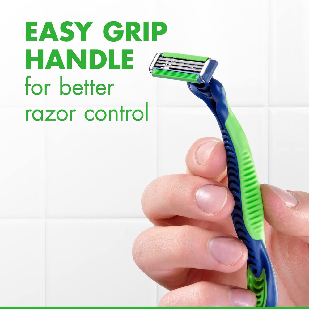 Sensor3 Sensitive Men's Disposable Razor, 12 Razors