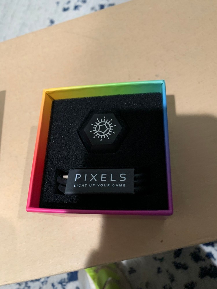 Electronic Dice - D20 (Midnight Galaxy) - RGB Polyhedral Dice, App-Controlled...