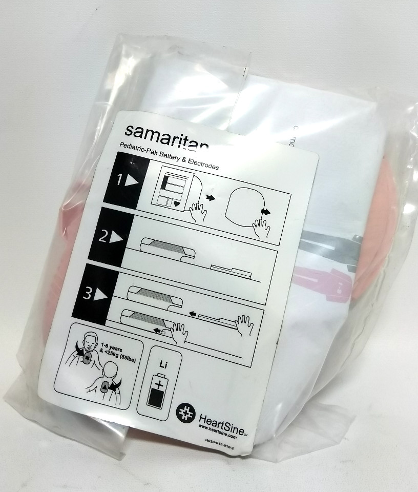 HeartSine Samaritan Pediatric Pad-Pak- 02