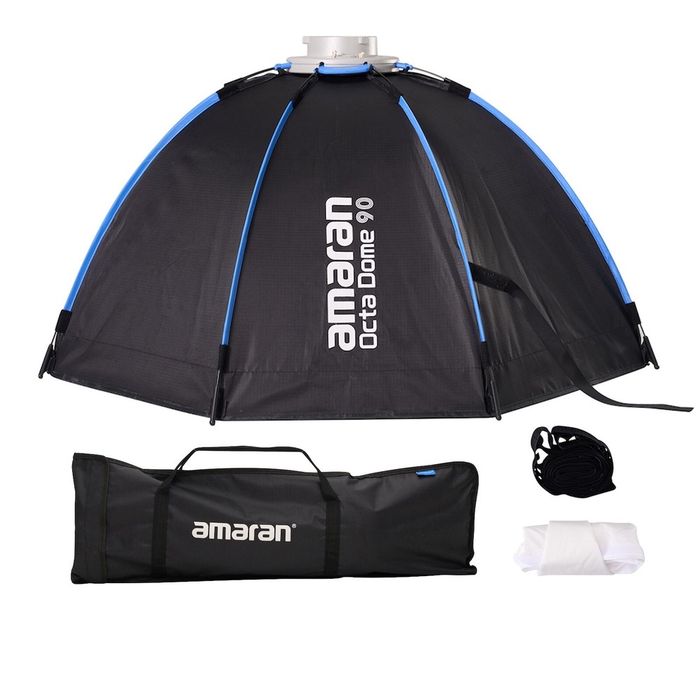 Amaran Octa Dome 90 Octagonal Softbox Honeycomb Folding/Quick Installation 35"
