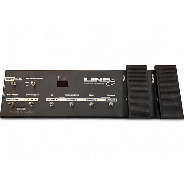 Line 6 Floorboard Black 2000s Floor Board Line6 Channel Effects Amp Controller