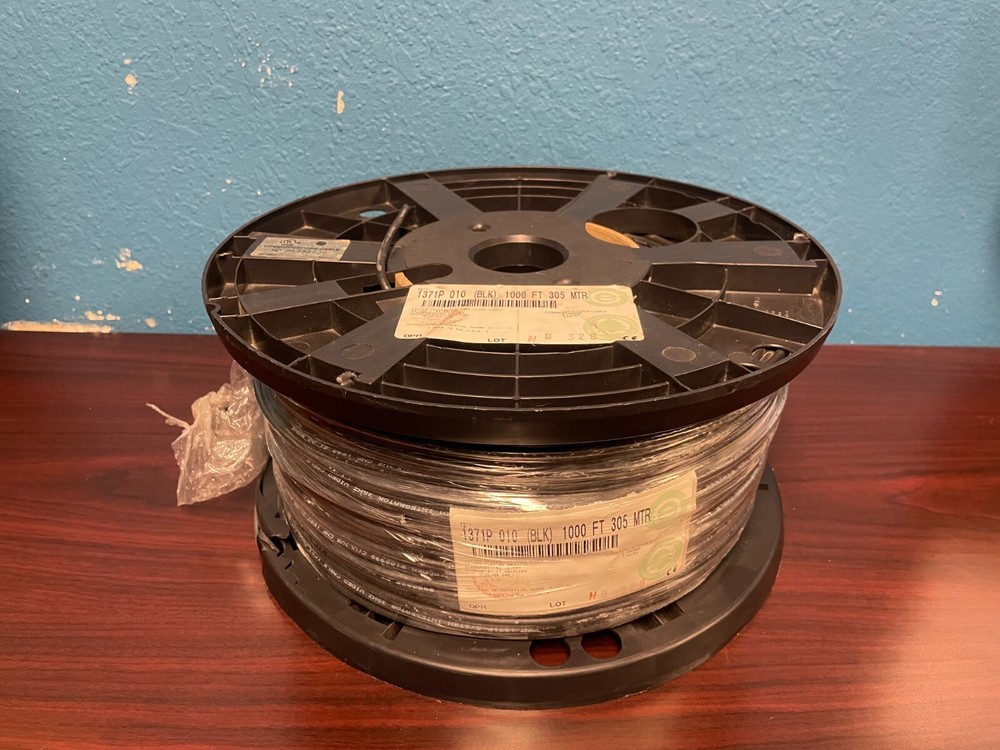 Belden 1371P Coax - System Integrators Video Cable Black (1000 Ft)