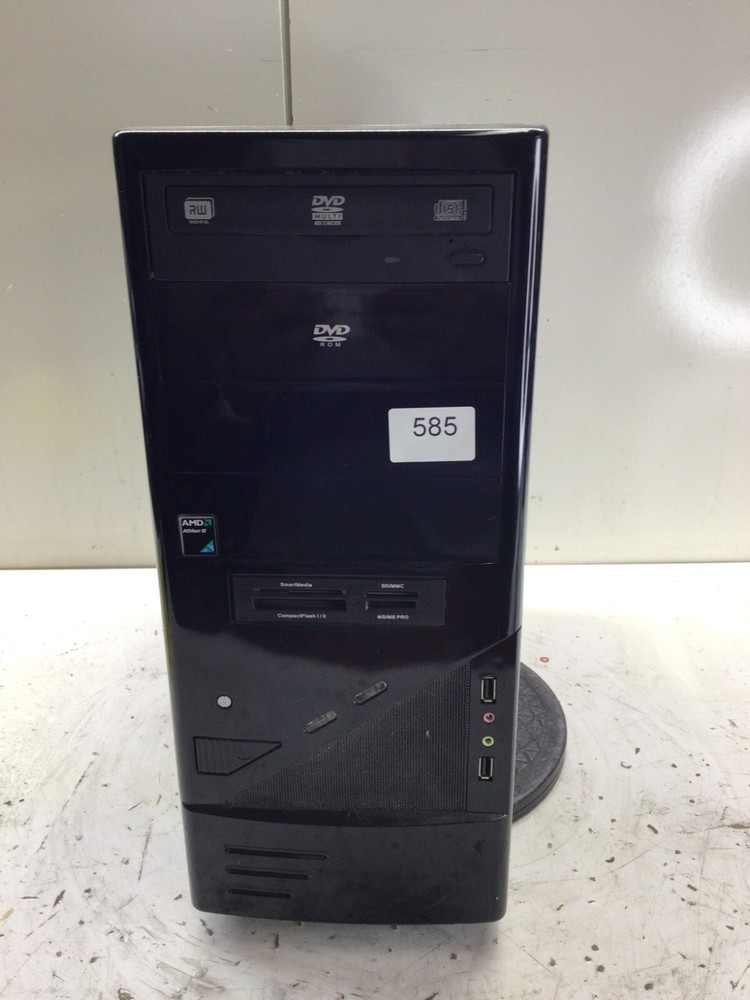 Retro Black ATX Case