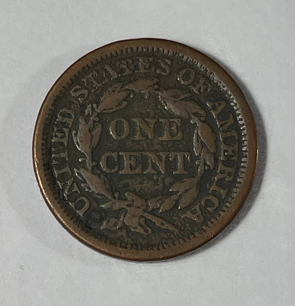 1846 Large 1C (#20190) some damage