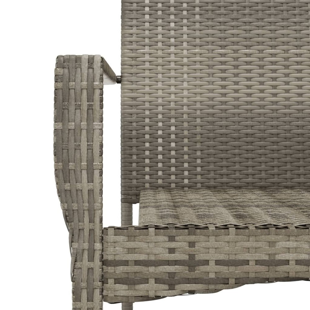 Garden Dining Set Grey