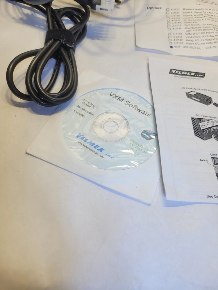 Velmex Inc. Model VXM-2 Stepping Motor Controller Stepper VXM-2