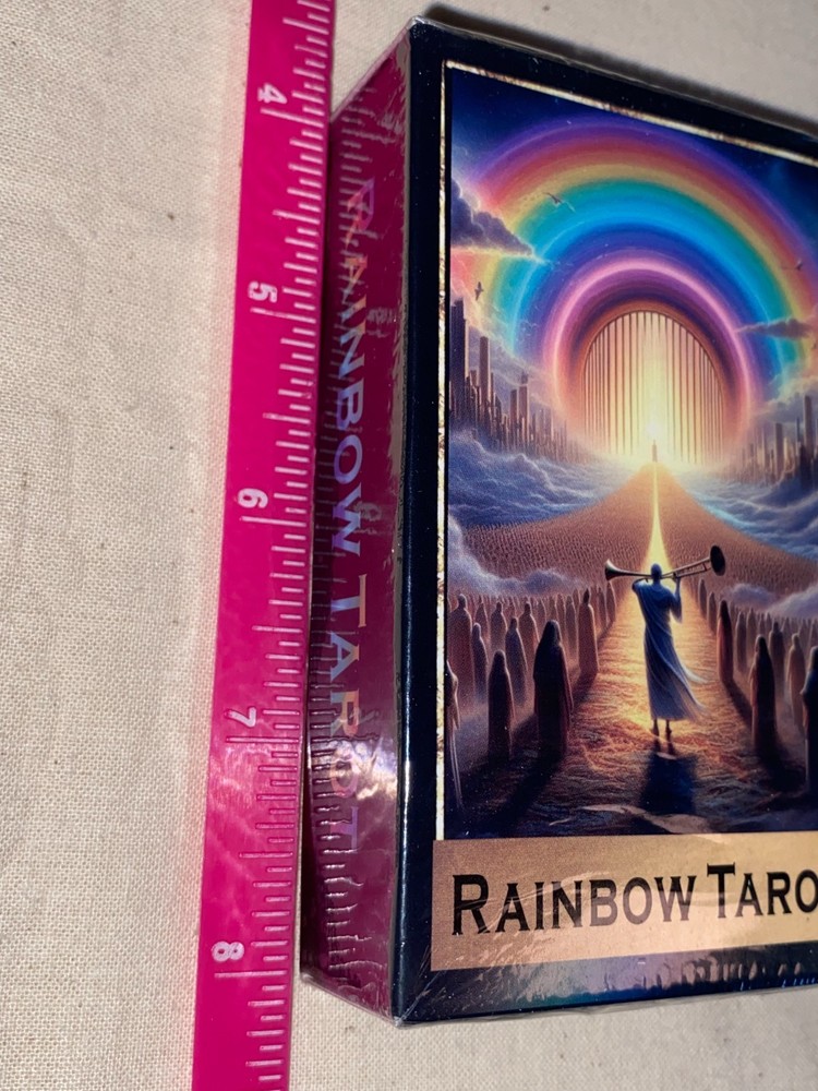 Tarot Card Deck RAINBOW Unique NEW Fun Gift
