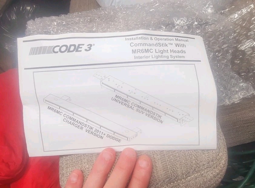 Code 3 LED AMBER direction traffic advisor 27.5 Interior Only World Wide