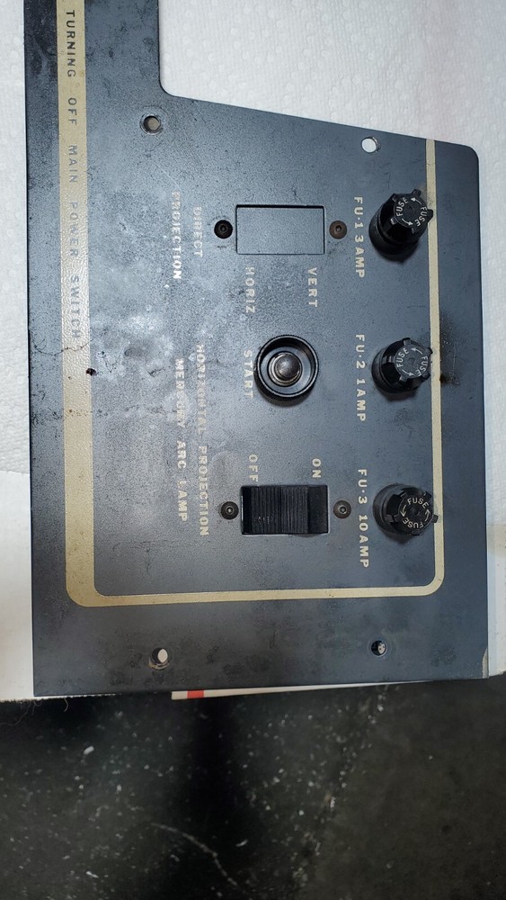 OGP Optical Comparator Control Panel From OGP XL-14C