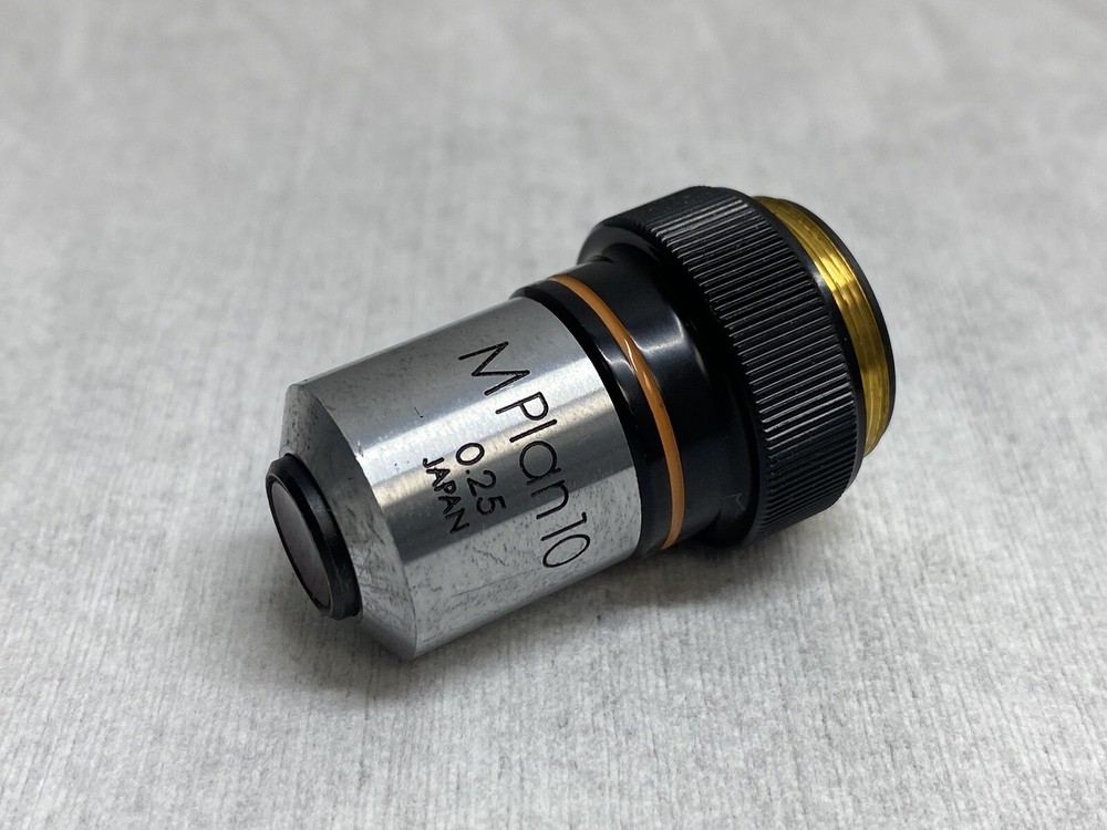 Olympus Tokyo M Plan 10 0.25 Japan Microscope Objective Pre-owned