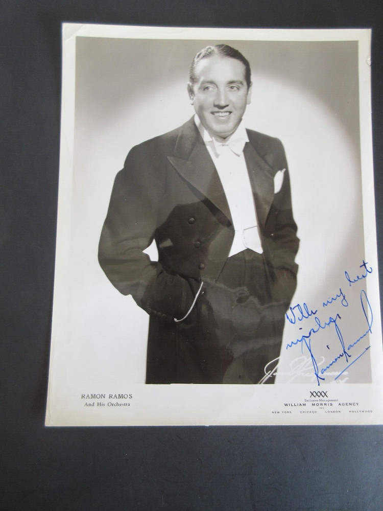RAMON RAMOS AUTOGRAPH 8X10 with COA