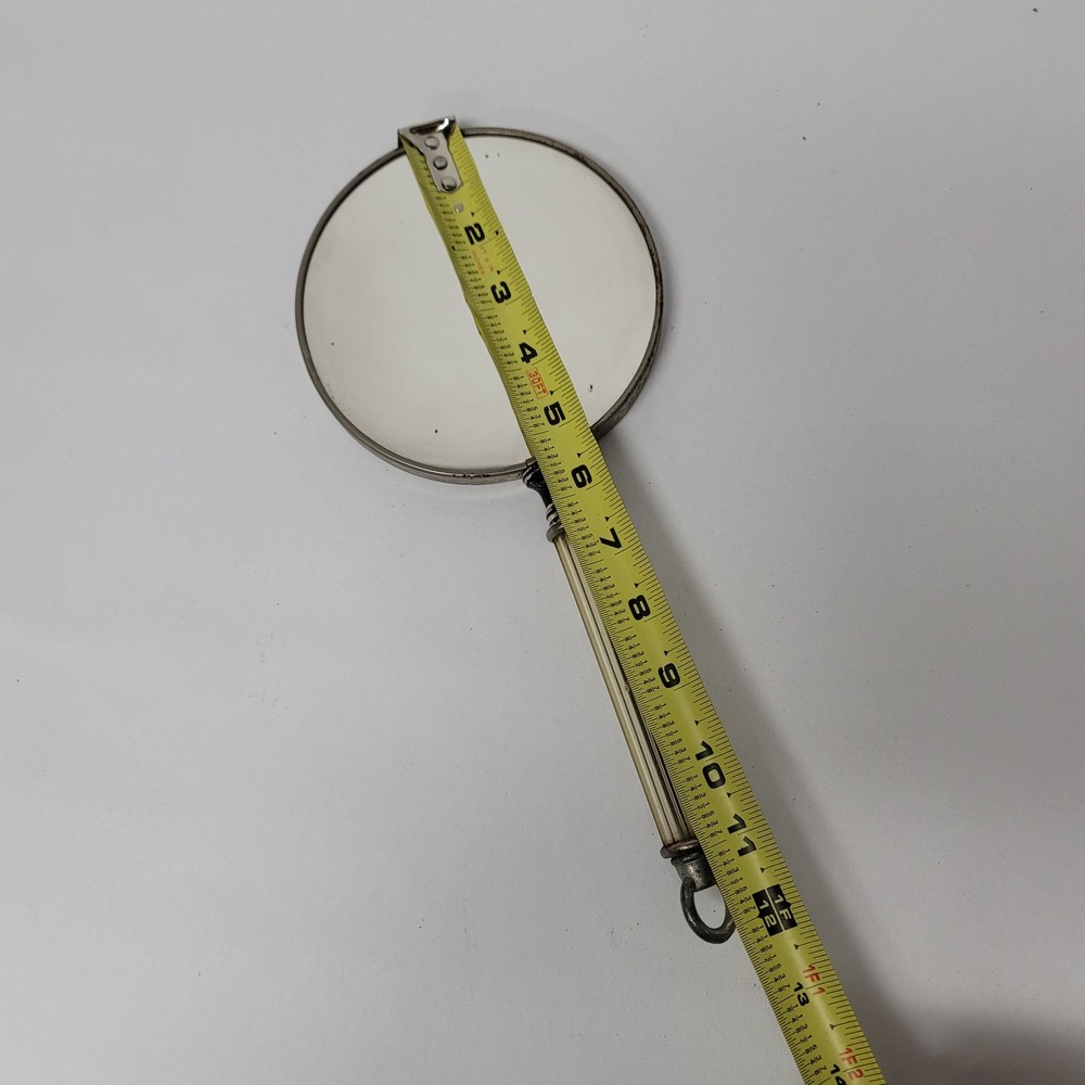 2 Sided Vanity Mirror Vintage Magnifying Handheld Mirror with Handle Double