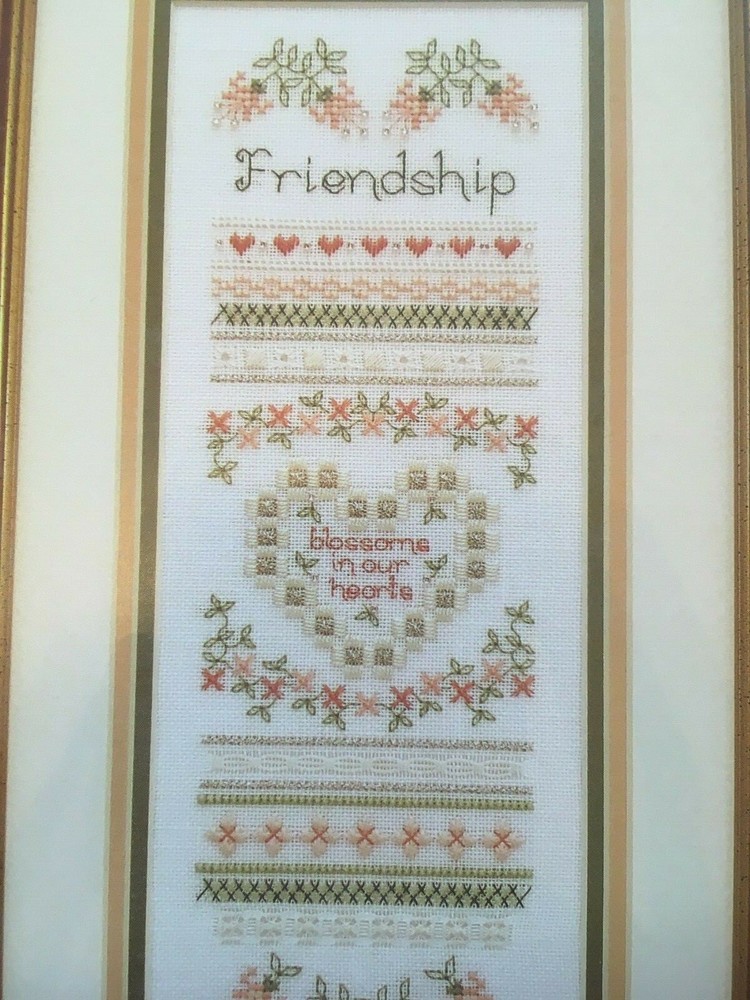 Patricia Ann Designs Cross Stitch Design- Friendship Sampler Chart only