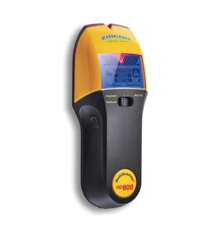 Zircon MultiScanner HD800 1 Step Multi-Function Wall Scanner Stud Finder