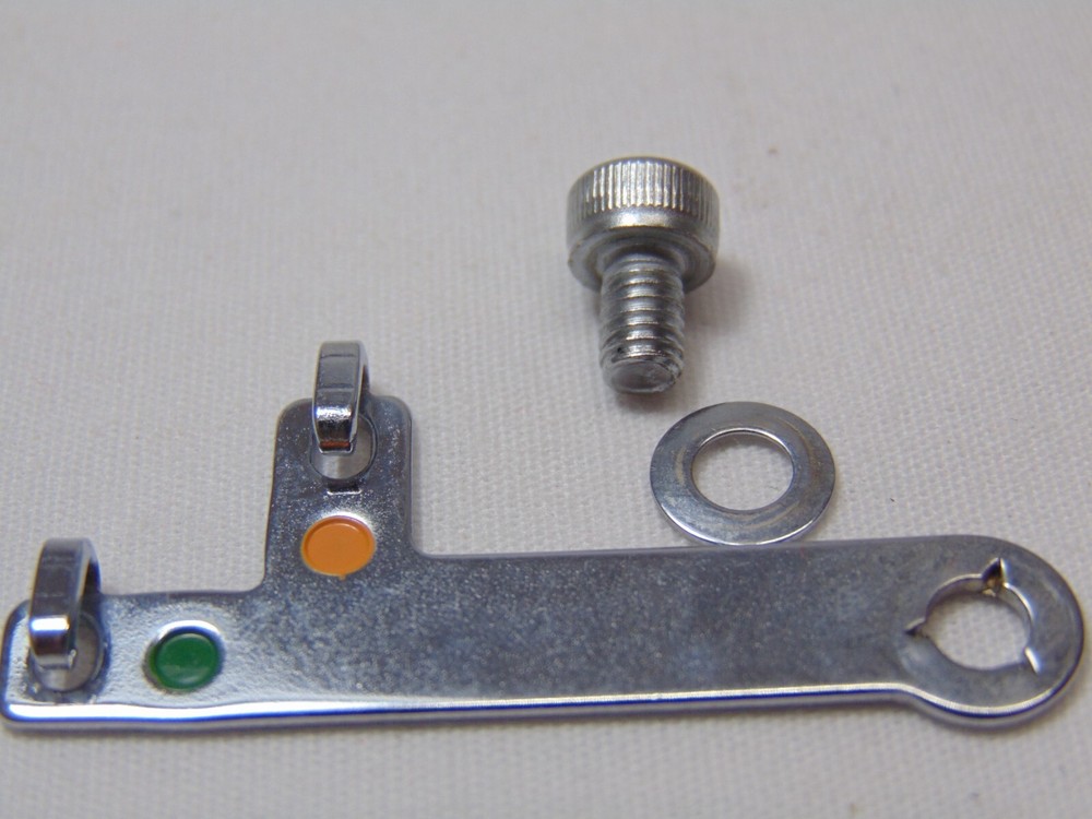 Elna Lock Pro 4 DC Overlock Serger Replacement Part Thread Guide Pink & Green