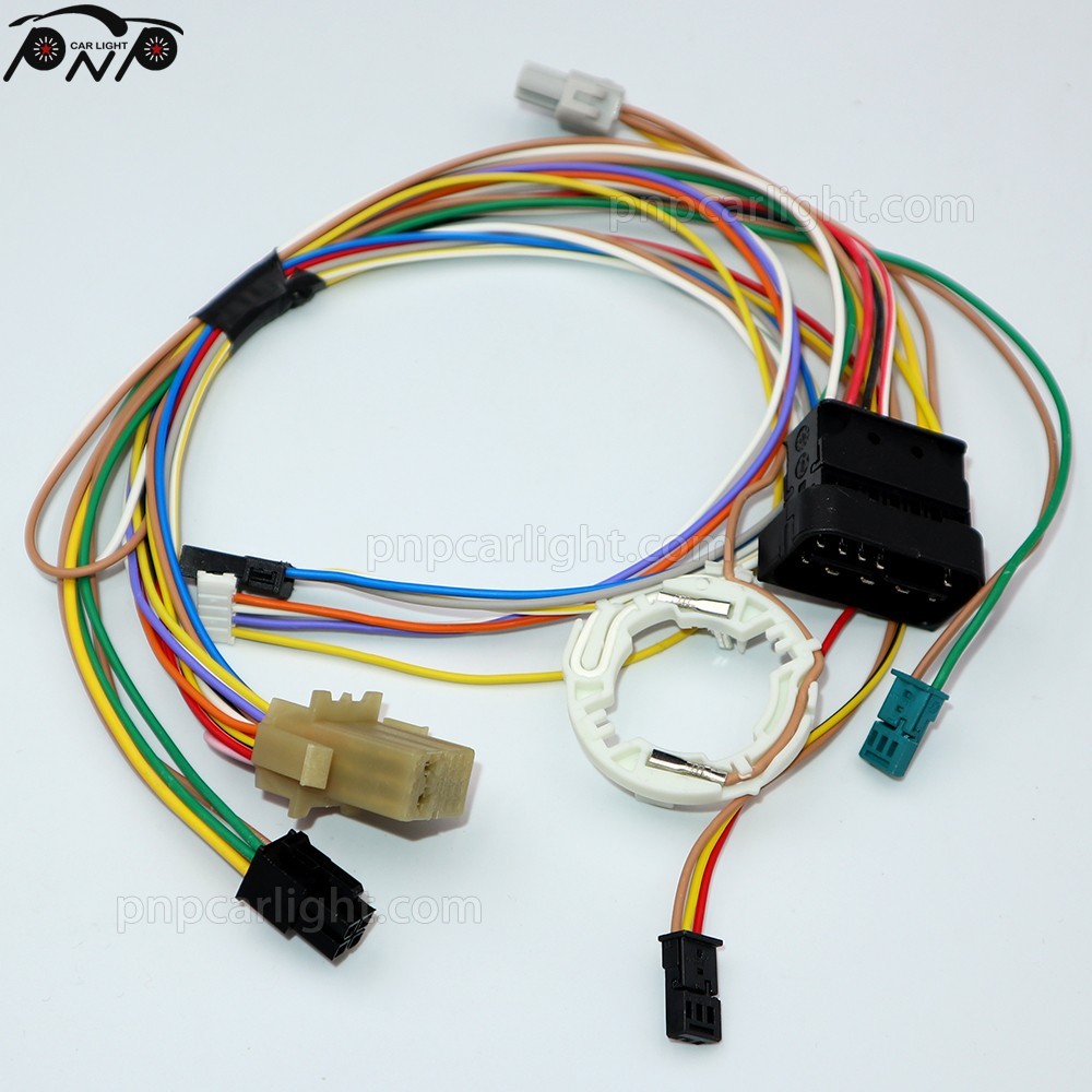 Pair for BMW 3' E92 E93 2006-2010 AFS Adaptive Xenon Headlight Harness ECE