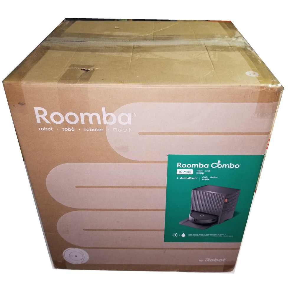 iRobot Roomba Combo 10 Max Robot Vacuum and Mop + AutoWash Dock