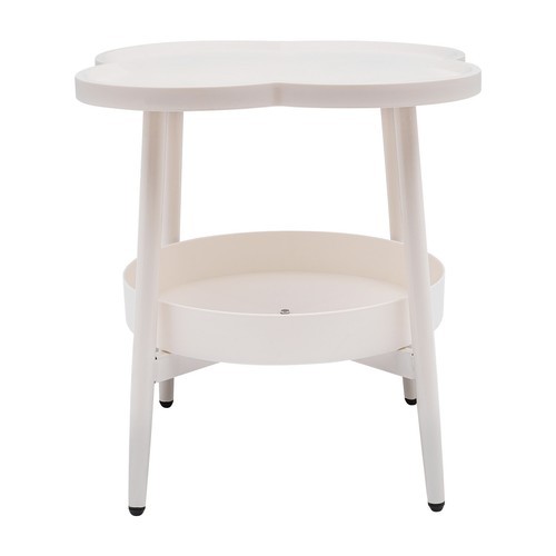 19.7 In Sofa Side Table Snack Table End Table With Storage Basket For Bedroom