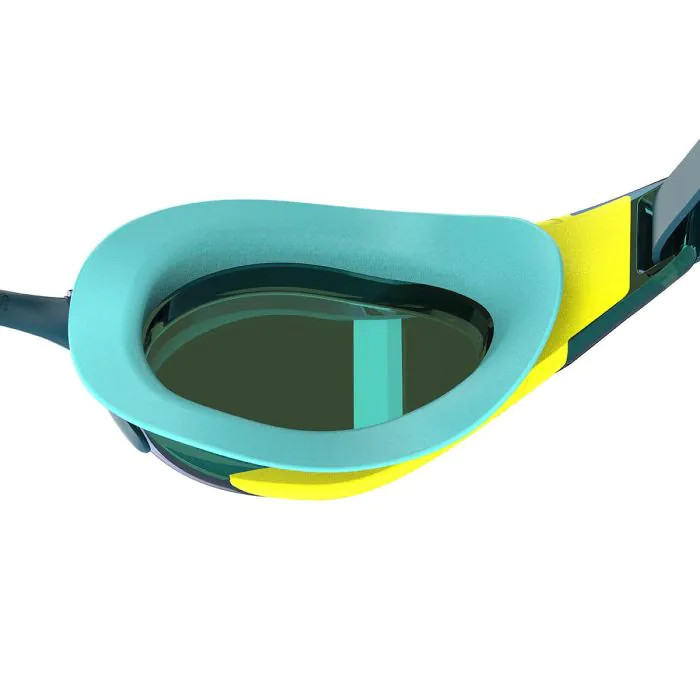 Speedo Fastskin Hyper Elite Mirrored Goggles, Hyper Yellow/Yellow