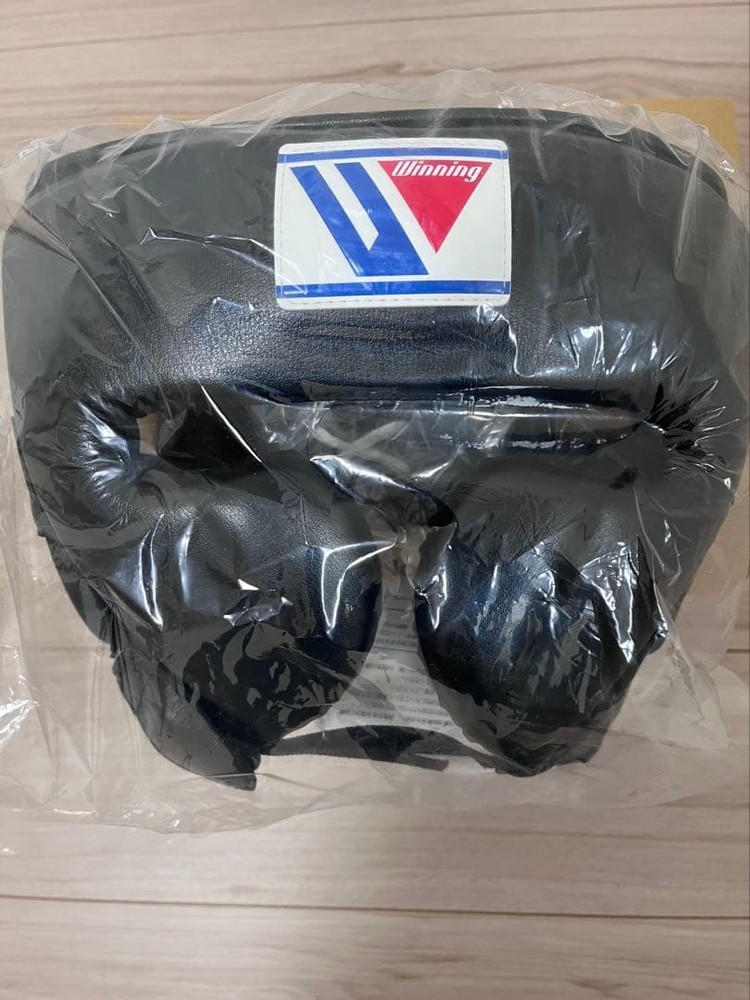 Winning L Black Headgear FG-2900 Face Guard Type Unused