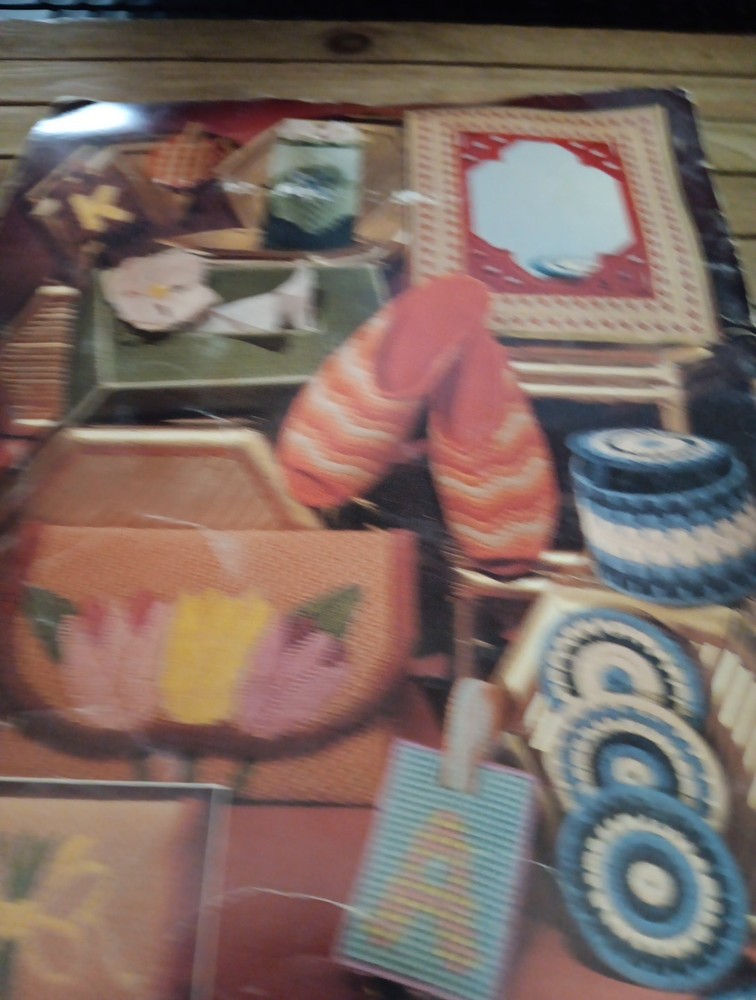 Plastic Canvas Bazaar 16 Needlepoint Projects by Vicki Neil Getchell Pattern