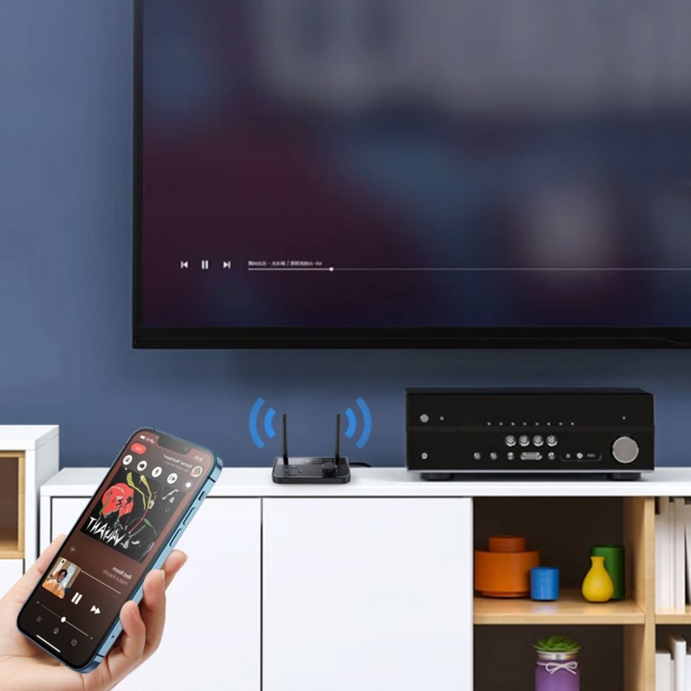 Bluetooth 5.3 Receiver for steady, high intensity connections Audio Adapter