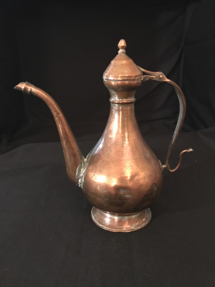 Antique Copper Middle Eastern Ewer/Tea Pot