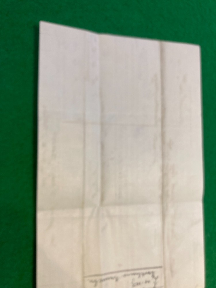 DUNDAS CASTLE 19/13 CM RECEIPT 1914