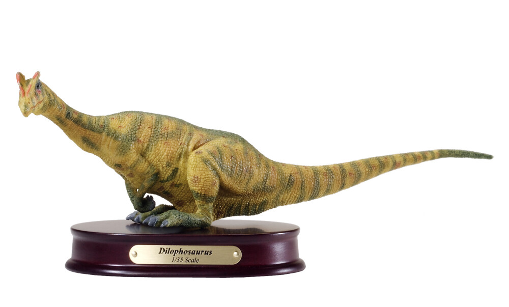 Dilophosaurus Finished Dinosaur Model 1/35 Scale Replica by DinoStoreus