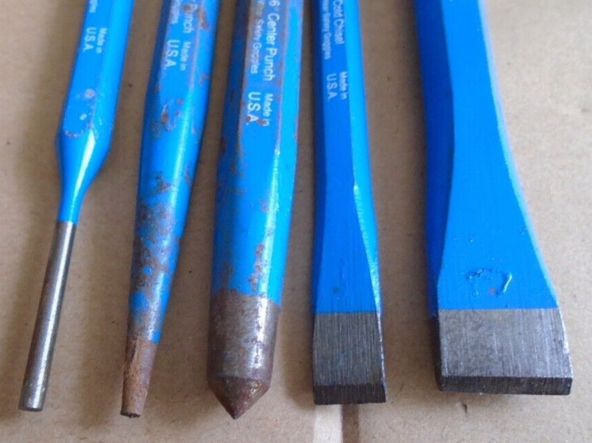 DASCO Chisel and Punch Kit No. 30 (5 Piece)