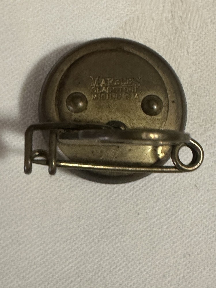 Vintage Marbles Brass Compass Gladstone Michigan