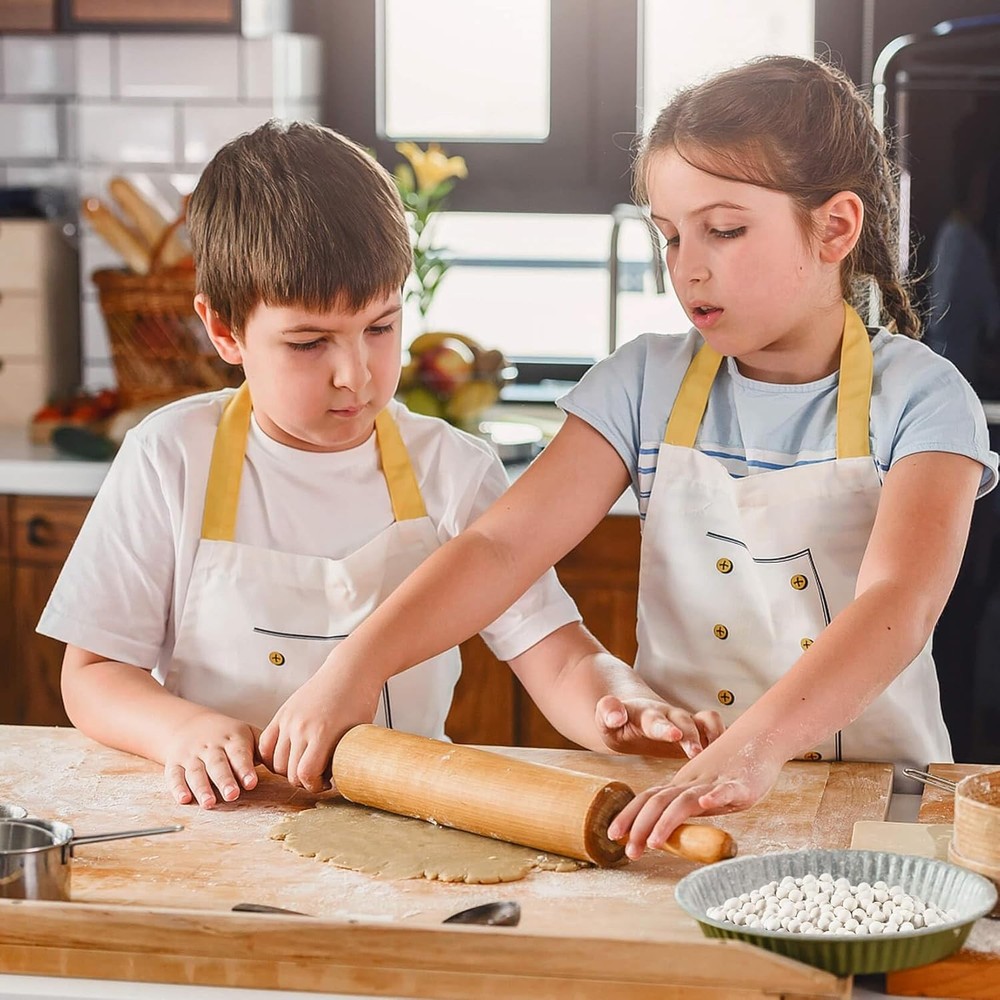 Sukh 1LB Pie Weights for Baking - Crust Ceramic 0.39 inch, White