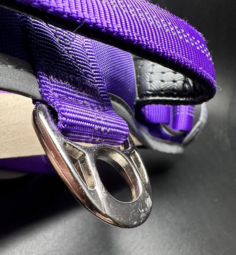 ThinkPet No Pull Halter Harness Breathable Sport w/Top Handle Purple Size Large